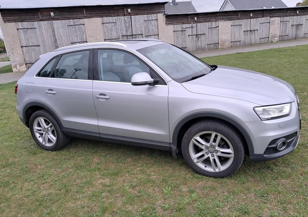 Audi Q3 cena 64900 przebieg: 193679, rok produkcji 2015 z Piła małe 529